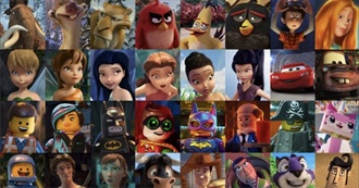 60 Cartoon Crushes