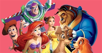 50 Favourite Animated Movies