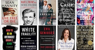 NY Times Best Sellers - August 30, 2020 - Combined Print &amp; E-Book Nonfiction