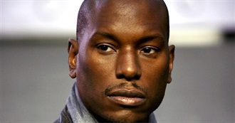 Tyrese Gibson Filmography