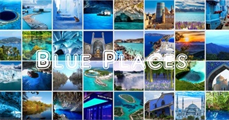 Travel: Blue Places