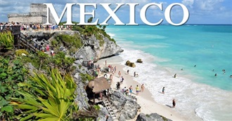 Top 100 Tourist Attractions in Mexico