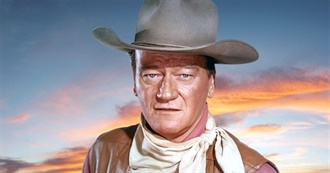 Filmography: John Wayne