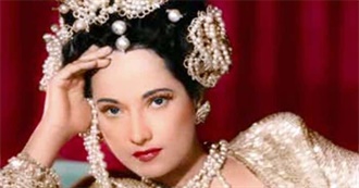 Merle Oberon Movieography