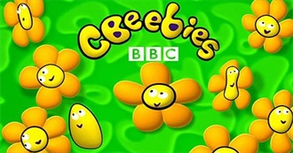 Programmes From Cbeebies on Monday 8th November 2004