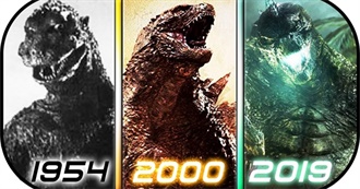 All Godzilla Movies 1954-2020