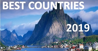 80 Best Countries in the World for 2019