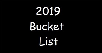 Mid&#39;s 2019 Bucket List