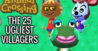 Do We Find the Same Animal Crossing Villagers Ugly?