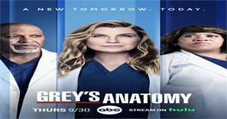 Characters From Grey&#39;s Anatomy