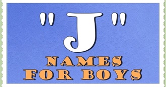 Baby Boy J Names - What Do You Like?