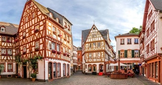 Places in Europe With Romantic Colorful Houses