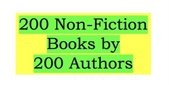 Todd Has Read These 200 Non-Fiction Books by 200 Authors