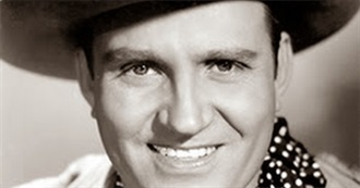 501 Greatest Movie Stars and Their Most Important Films - Gene Autry