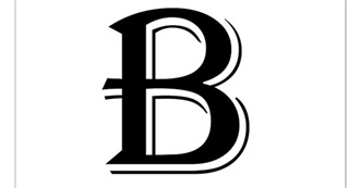 Book Titles Beginning With the Letter B