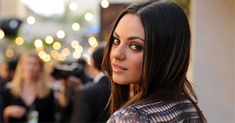 Mila Kunis Filmography (June 2018)