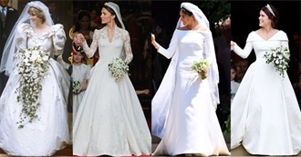 Notable Celebrity Wedding Dresses