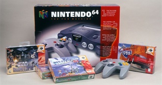 Sonya B&#39;s Nintendo 64 Games