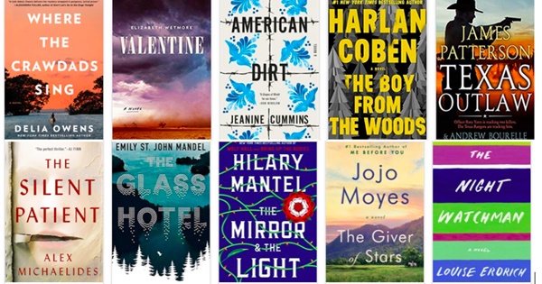 NY Times Best Sellers (April 19, 2020) - Hardcover Fiction