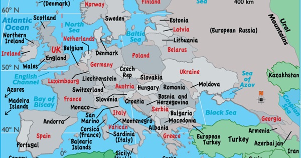 Martin T's List of 100 Favourite Places in Europe