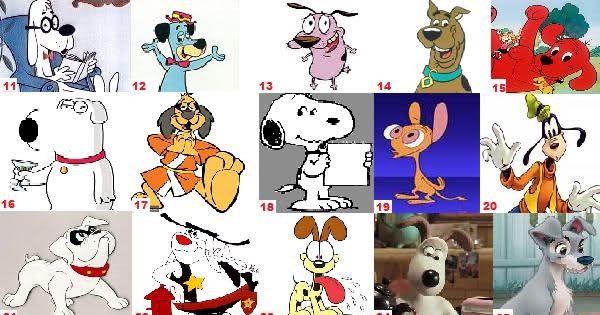 Cartoon Dogs (TV) - Which ones do you recognise?