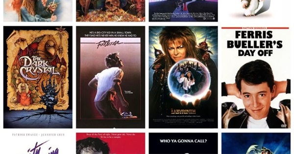 a to z movies 80s