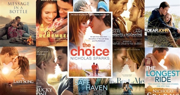 Movies Based on Nicholas Sparks Books