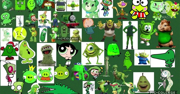 green disney characters