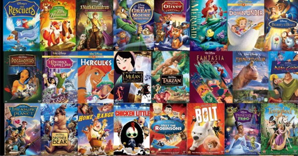 One Word Disney Movies