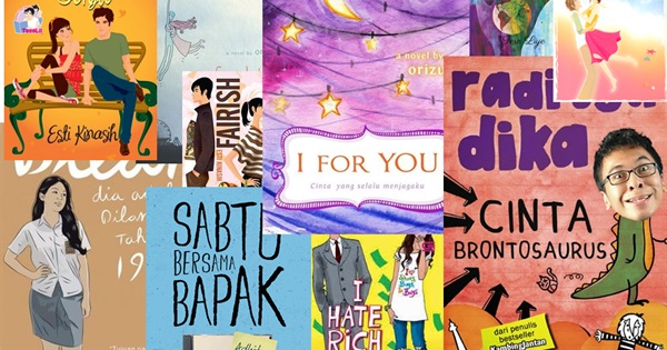 68 Indonesian Novel Books