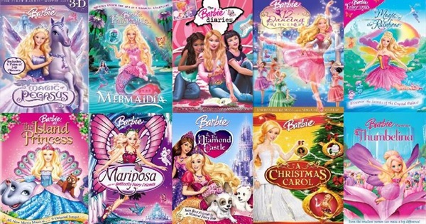 barbie princess films